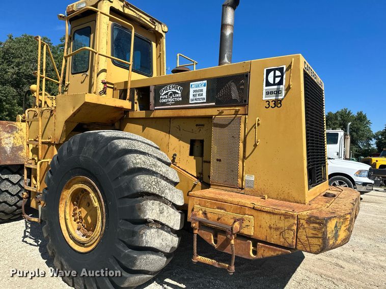 image for item MQ9317 1982 Caterpillar 980C wheel loader