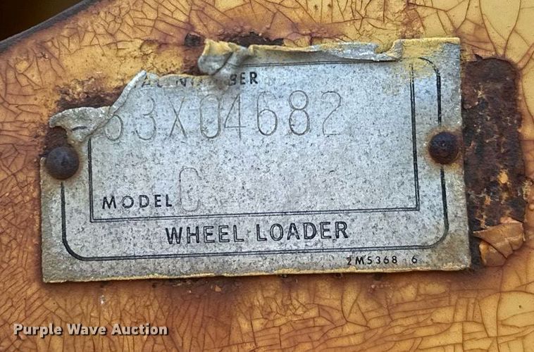 image for item MQ9317 1982 Caterpillar 980C wheel loader