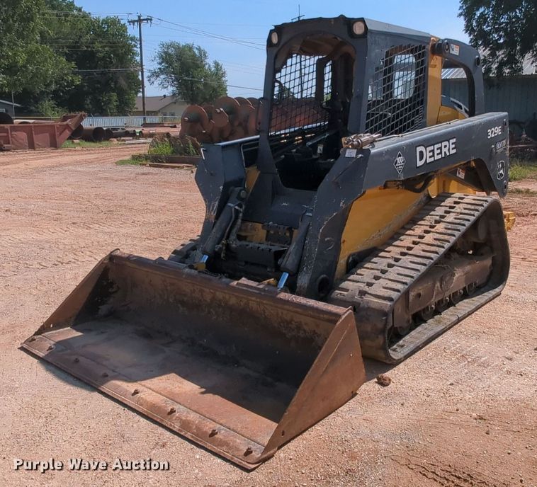 image for item MY9810 2013 John Deere 329E  tracked skid steer loader