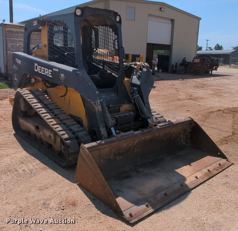 image for item MY9810 2013 John Deere 329E  tracked skid steer loader