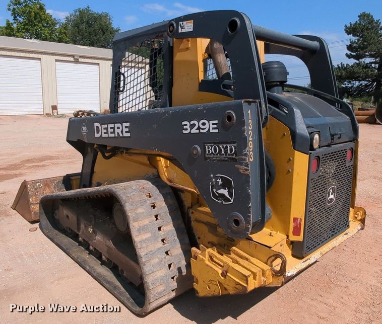 image for item MY9810 2013 John Deere 329E  tracked skid steer loader