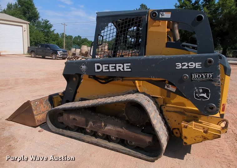 image for item MY9810 2013 John Deere 329E  tracked skid steer loader