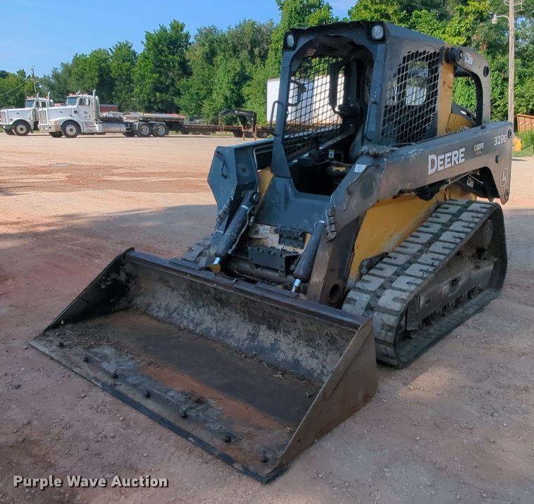 image for item MY9811 2015 John Deere 329E  tracked skid steer loader