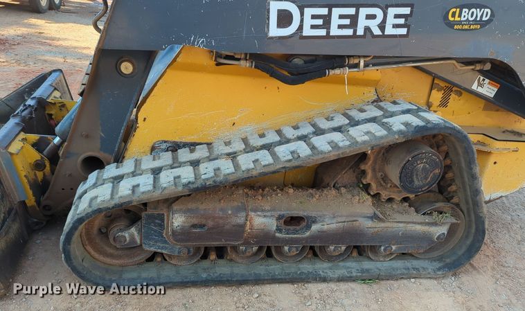 image for item MY9811 2015 John Deere 329E  tracked skid steer loader