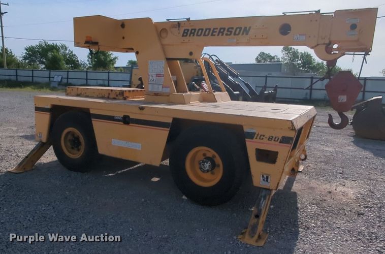 image for item MY9869 1994 Broderson IC80-1F  crane
