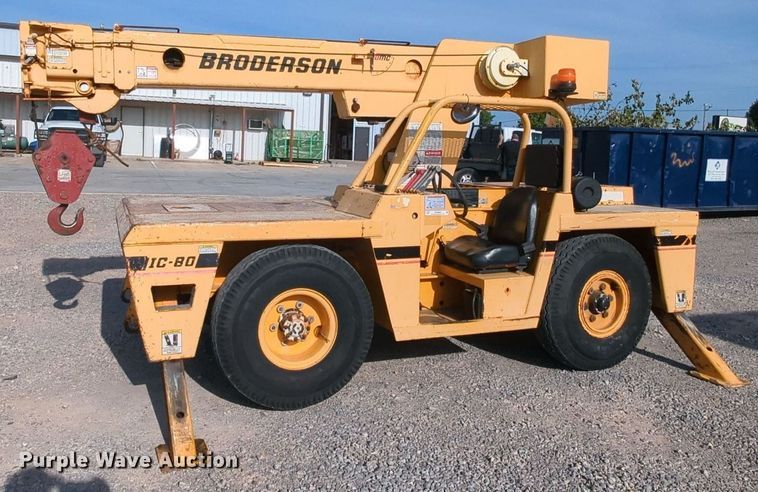image for item MY9869 1994 Broderson IC80-1F  crane