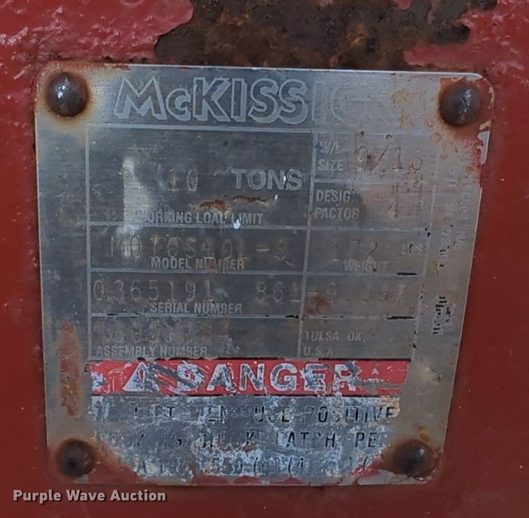 image for item MY9869 1994 Broderson IC80-1F  crane