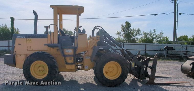 image for item MY9870 2008 Komatsu WA180-3L  wheel loader