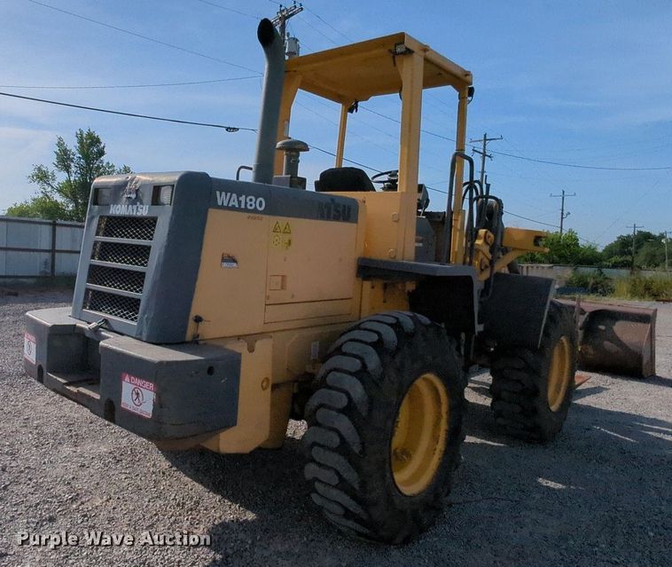 image for item MY9870 2008 Komatsu WA180-3L  wheel loader