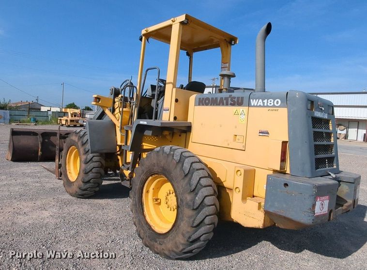 image for item MY9870 2008 Komatsu WA180-3L  wheel loader
