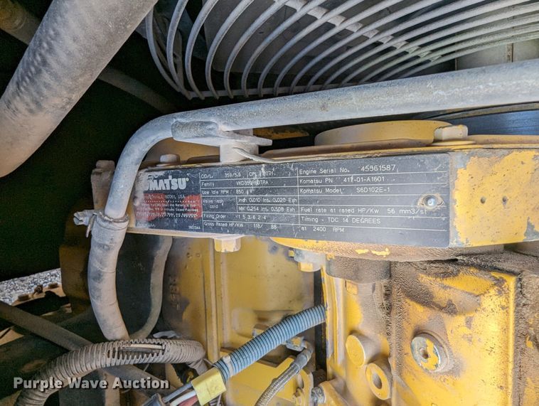 image for item MY9870 2008 Komatsu WA180-3L  wheel loader