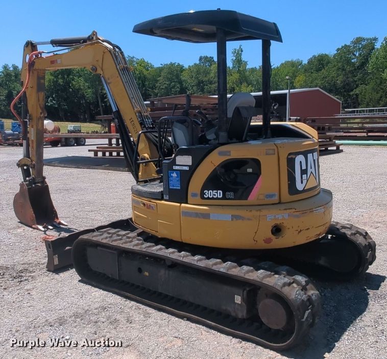 image for item MY9881 2011 Caterpillar 305D CR  mini excavator
