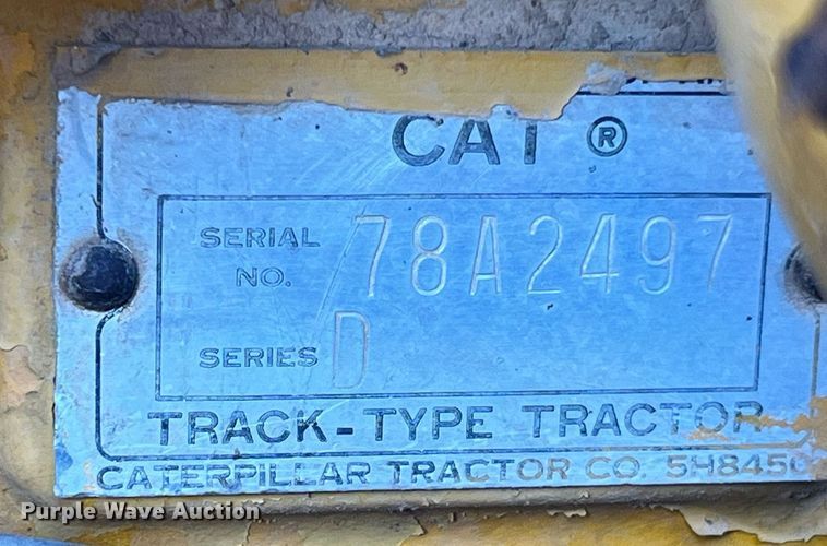 image for item NA9062 1964 Caterpillar D4D  dozer