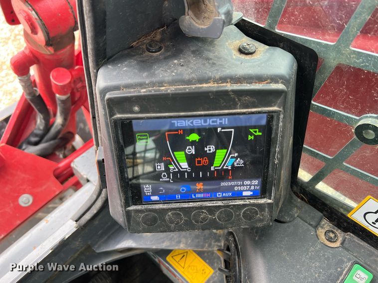 image for item NI9001 2020 Takeuchi TL12R2 tracked skid steer loader