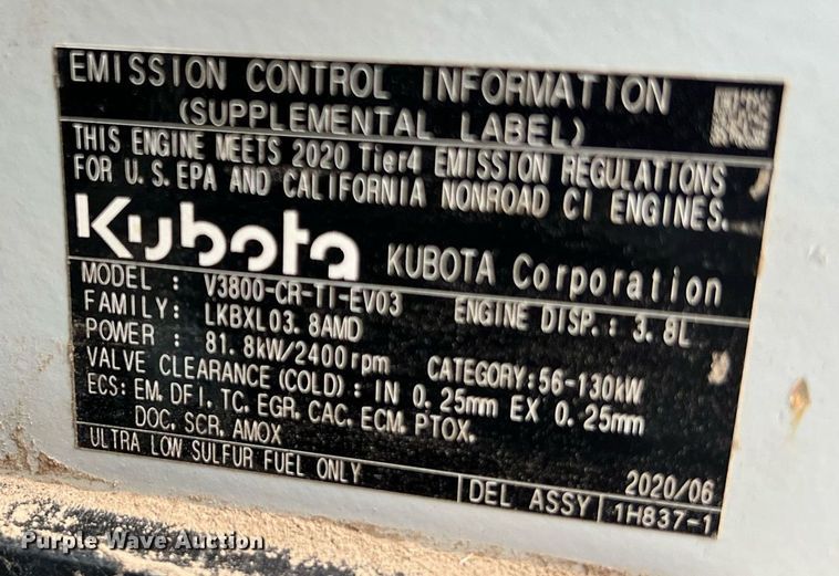 image for item NI9001 2020 Takeuchi TL12R2 tracked skid steer loader