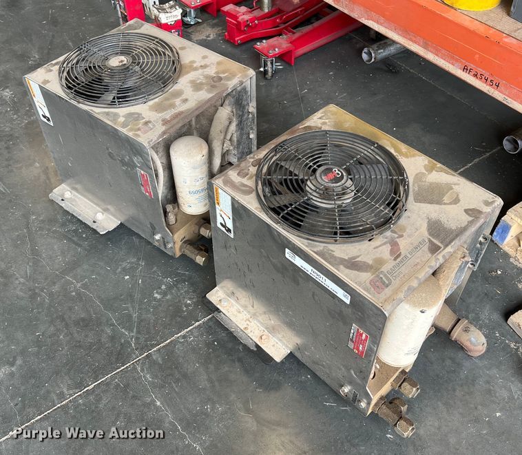 image for item NI9011 (2) Gardner Denver MH3 oil coolers