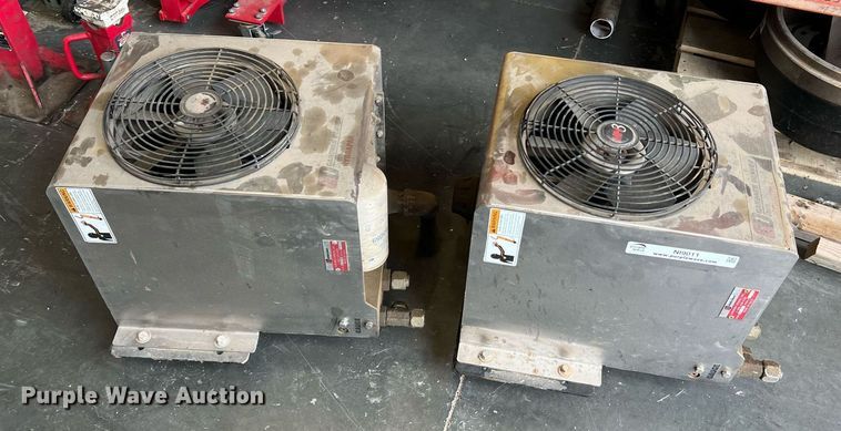 image for item NI9011 (2) Gardner Denver MH3 oil coolers