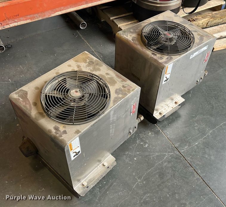 image for item NI9011 (2) Gardner Denver MH3 oil coolers