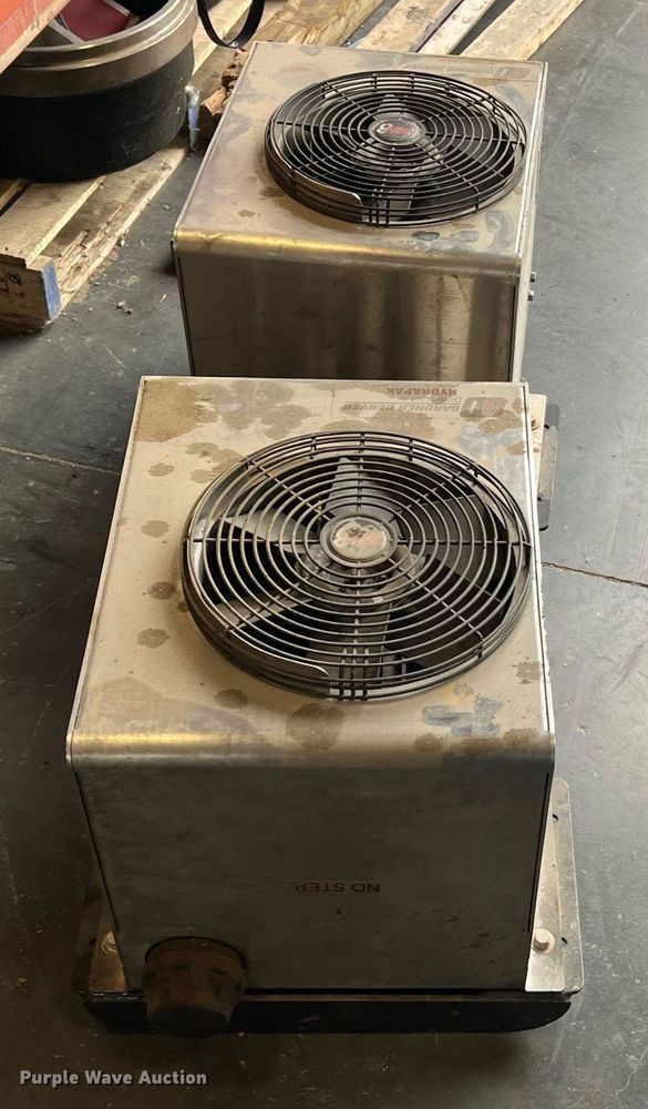 image for item NI9011 (2) Gardner Denver MH3 oil coolers