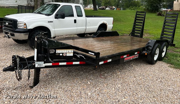 image for item NI9014 2017 Trailerman Trailers CST7162S14  equipment trailer