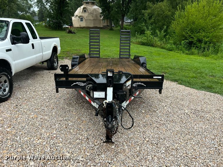 image for item NI9014 2017 Trailerman Trailers CST7162S14  equipment trailer