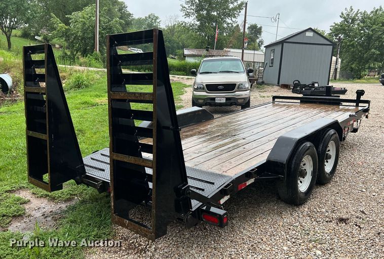 image for item NI9014 2017 Trailerman Trailers CST7162S14  equipment trailer