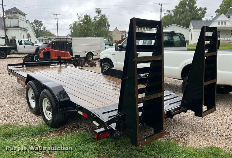 image for item NI9014 2017 Trailerman Trailers CST7162S14  equipment trailer