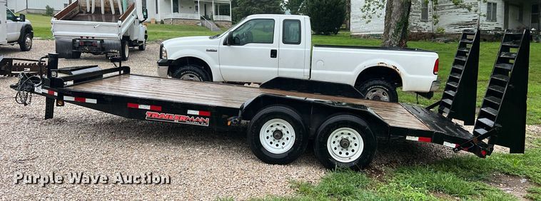 image for item NI9014 2017 Trailerman Trailers CST7162S14  equipment trailer