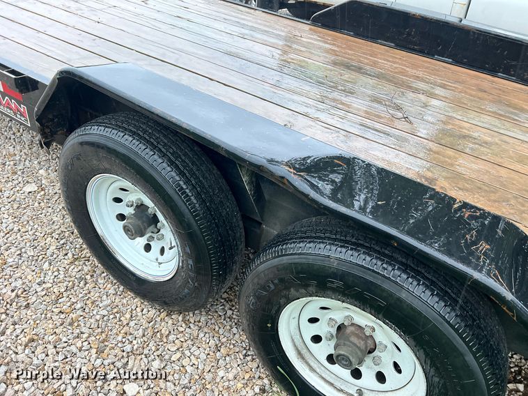 image for item NI9014 2017 Trailerman Trailers CST7162S14  equipment trailer