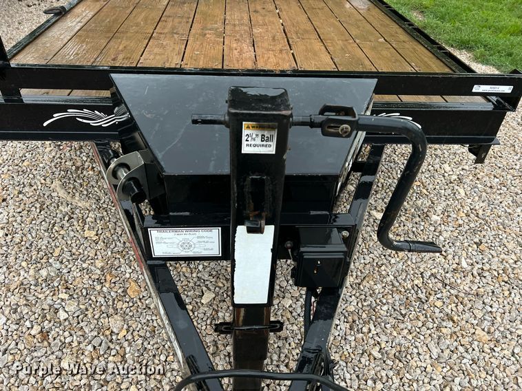 image for item NI9014 2017 Trailerman Trailers CST7162S14  equipment trailer