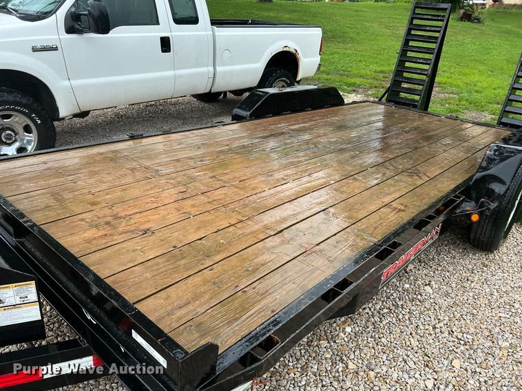 image for item NI9014 2017 Trailerman Trailers CST7162S14  equipment trailer