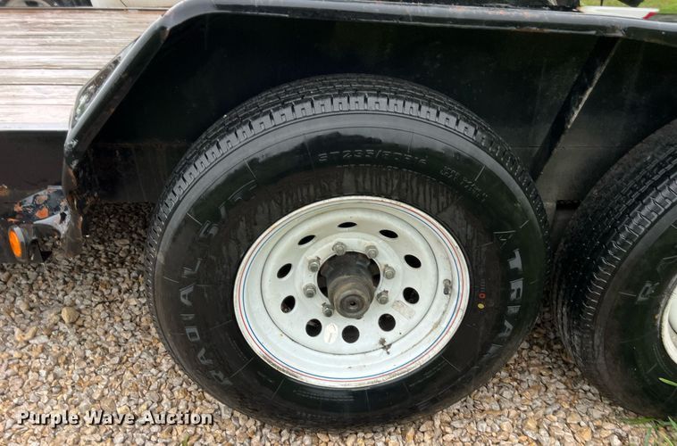 image for item NI9014 2017 Trailerman Trailers CST7162S14  equipment trailer