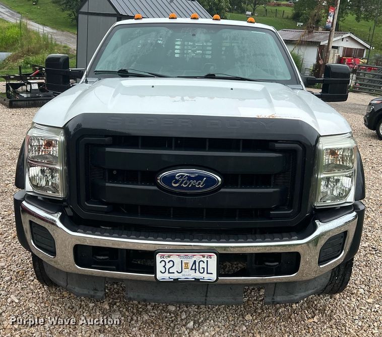 image for item NI9017 2014 Ford F450 Super Duty XL  dump flatbed truck