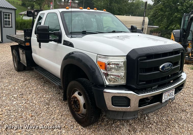 image for item NI9017 2014 Ford F450 Super Duty XL  dump flatbed truck