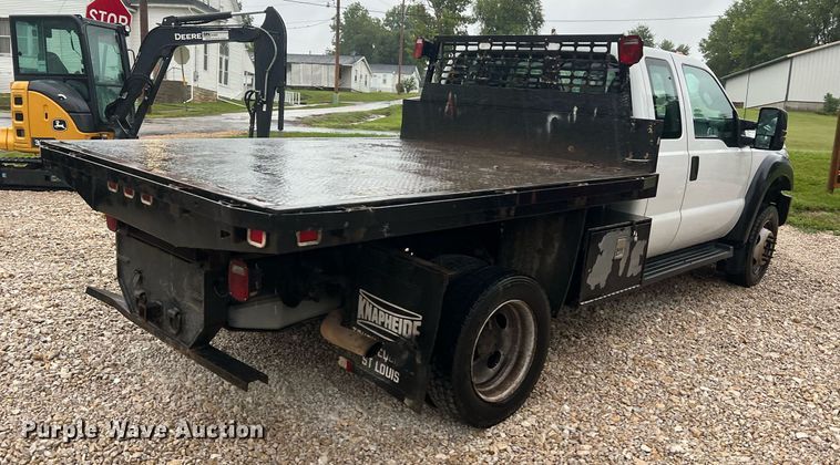 image for item NI9017 2014 Ford F450 Super Duty XL  dump flatbed truck