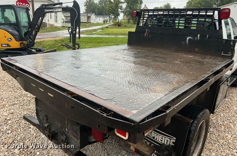 image for item NI9017 2014 Ford F450 Super Duty XL  dump flatbed truck