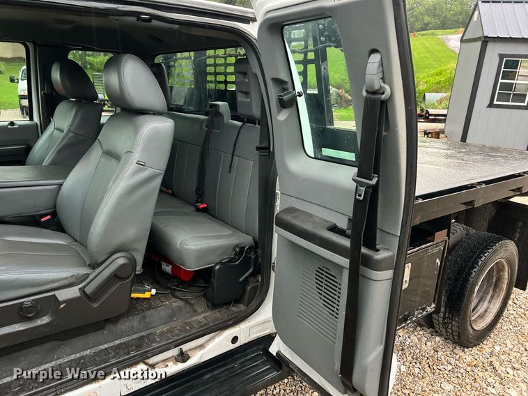 image for item NI9017 2014 Ford F450 Super Duty XL  dump flatbed truck