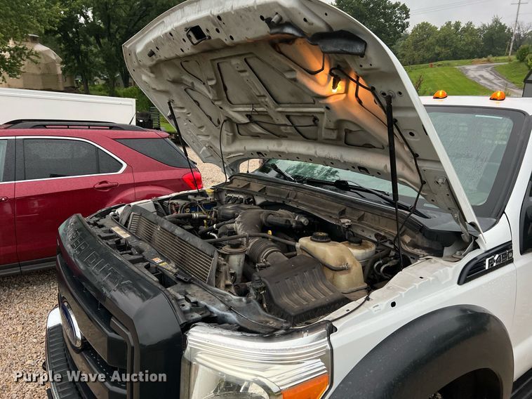 image for item NI9017 2014 Ford F450 Super Duty XL  dump flatbed truck