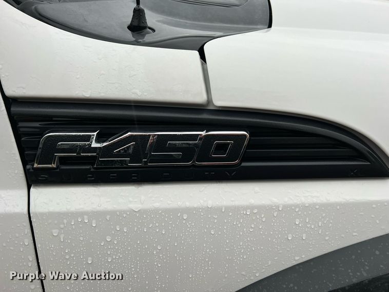 image for item NI9017 2014 Ford F450 Super Duty XL  dump flatbed truck