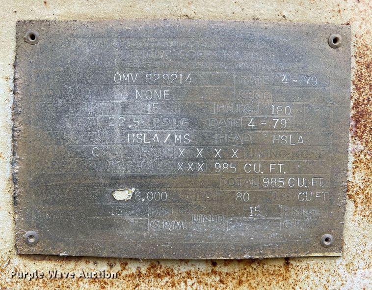 image for item NI9021 1979 Fruehauf HEB-F2-J985 pneumatic dry bulk trailer