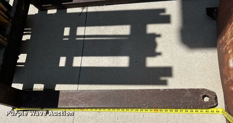 image for item NP9940 Shop built forklift mast