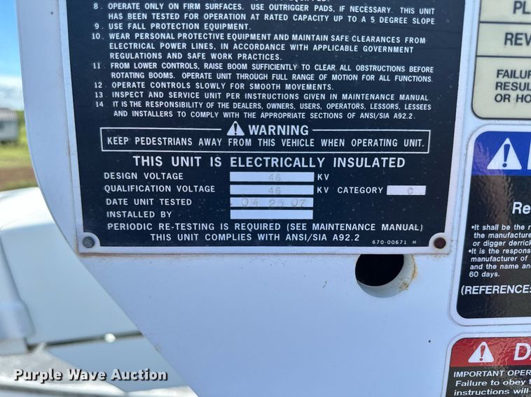 image for item NP9944 2008 Ford F550 Super Duty  bucket truck