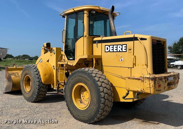 image for item NT9397 1999 John Deere 544H  wheel loader