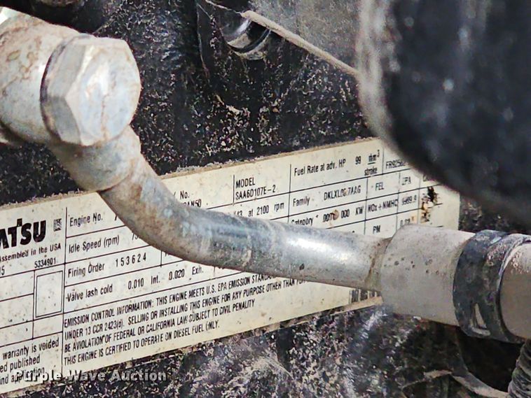 image for item NT9815 2015 Komatsu WA380-7  loader bucket