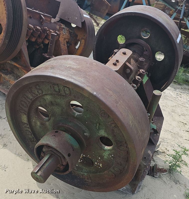 image for item NT9825 1936 Rogers Iron Works Co. 156  rock crusher