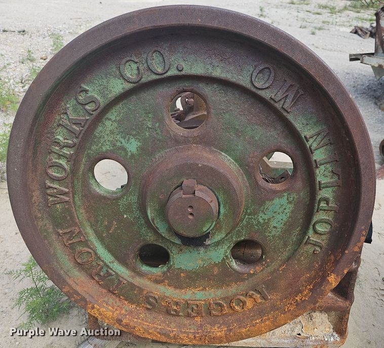 image for item NT9825 1936 Rogers Iron Works Co. 156  rock crusher