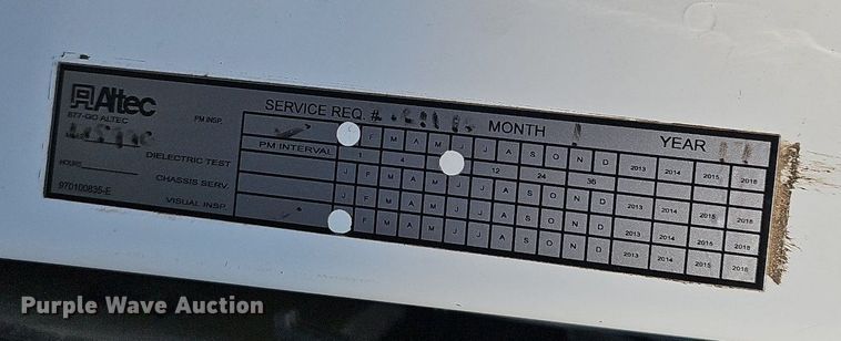 image for item NT9866 2008 Dodge Ram 5500HD  bucket truck