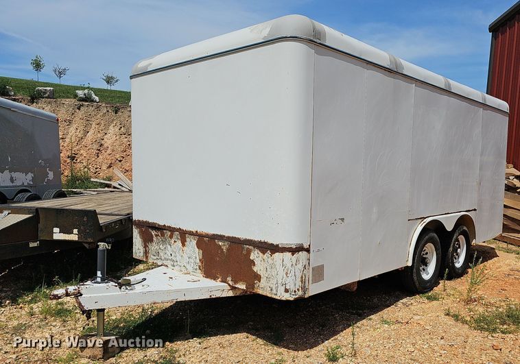 image for item NT9874 1999 W-W  enclosed cargo trailer