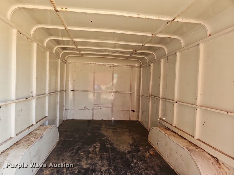 image for item NT9874 1999 W-W  enclosed cargo trailer