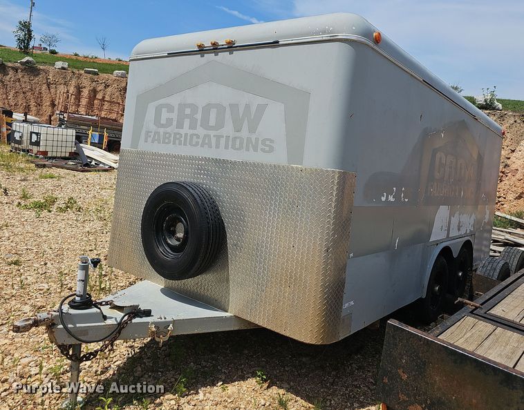image for item NT9875 2001 W-W  enclosed cargo trailer
